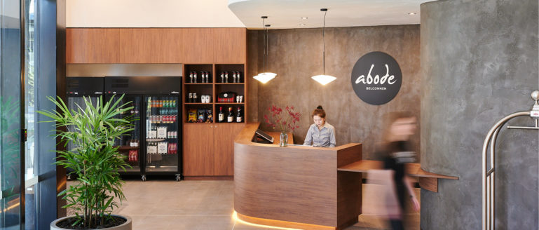Abode Belconnen Abode Hotels Reception Hero10